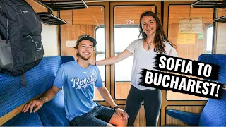 10 Hour Train Ride From Sofia to Bucharest | Longest Travel Day Ever