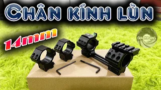 Chân Kính Lùn | Chân Kính Hạ Ngắm Cao 14mm Cho AE Trải Nghiệm