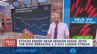 Once bond sellers slow down, we should finally see a rebound in stocks, says Jim Cramer