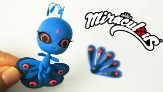 Making Duusu kwami with air dry clay [Miraculous ladybug]