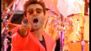 George Michael & Queen   Somebody To Love 1992 Live HD