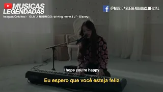 (Ao vivo) Olivia Rodrigo - happier (Legendado | Lyrics + Tradução)