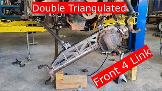 Test my DIY Double Triangulated Front 4 Link build on Jeep Cherokee XJ