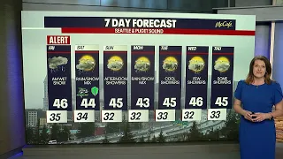 Rain-snow mix hits Puget Sound this weekend | FOX 13 Seattle