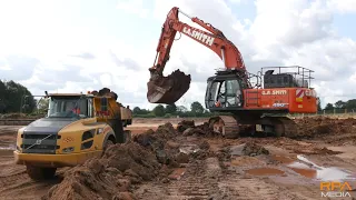 GA Smith Hitachi 490 bulk muck shifting