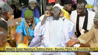 Houqqal Bouka-ou : Serigne Khadim Gueye - Ngontoum Sokhna Diarra Bountou Pikine, le 14 Décembre 2023