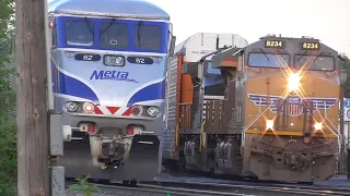 Metra Evening Rush hour at Elmhurst (2)