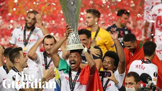 Sevilla see off Inter to win record sixth Europa League