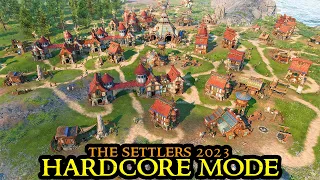 The Settlers HARDCORE Mode || The PERFECT Start || City Builder Skirmish RTS