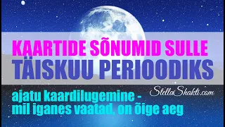 Täiskuu Kaardilugemine 💜 StellaShakti.com