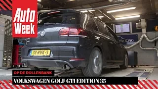 Volkswagen Golf GTI Edition 35 - Op de Rollenbank