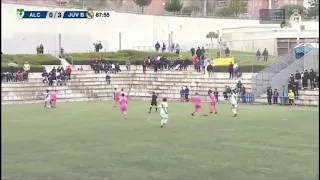 Rubén Torres | Espectacular doble parada | Real Madrid Juvenil B Vs Alcobendas