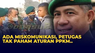 Ini Kata Danpaspampres Terkait Anggotanya Cekcok saat Dicegat Petugas PPKM Darurat