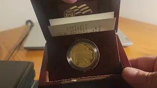 my latest pick up and a possible fake 1 oz gold coin I just bought!