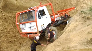 Truck trial Kunštát 2019 Liaz sekcia 1 časť 2.