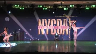 WSPA's Tristan Brosnan(11) & Jasmine Cruz(10) at 2013 NYCDA Santa Clara - Flames of Paris Duet