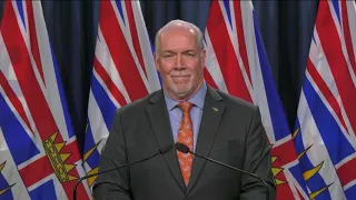 B.C. Premier John Horgan gives update on COVID-19 response | CHEK News