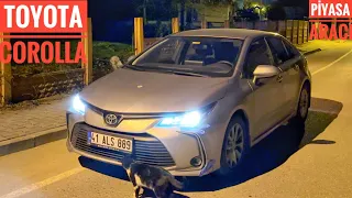 ÇOK SATAN SAĞLAM PİYASA ARACI | 2022 TOYOTA COROLLA DREAM | 1.5 123HP CVT | GECE SÜRÜŞÜ | HIZLANMA