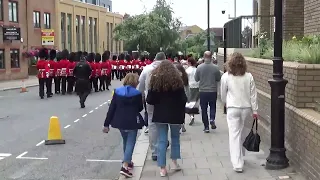 Band of the Coldstream Guards in Windsor 22 Jul 2023 - "Staffordshire Knot"