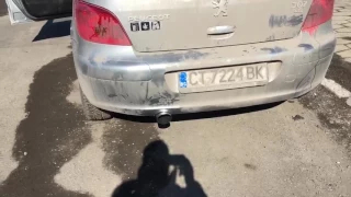 Peugeot 307 2.0 HDi straight pipe