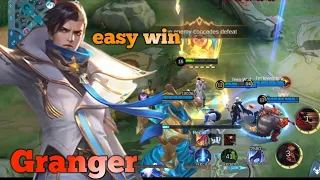 Granger new best gameplay 2024🥰 easy win Granger solo rank push