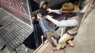 Red Dead Redemption 2 PC 60FPS - Funny & Brutal Moments Vol. 109 (Euphoria Ragdolls)