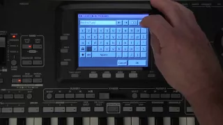 Korg Pa3X Video Manual Part 6- SongBook