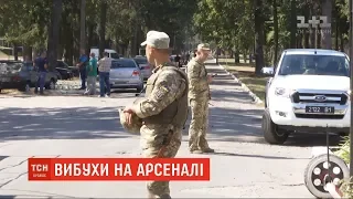 На території військового арсеналу в Калинівці пролунало з десяток вибухів