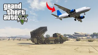 Can a MISSILE LAUNCHER Attack PLANE..? l GTA 5