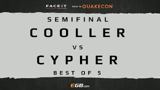 Cooller vs Cypher - SEMIFINAL (Road to Quakecon 2015)
