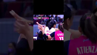 Alyssa Valdez cross court bomb 🍦