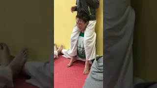 Растяжка / шпагат Тхэквондо (stretching taekwondo)