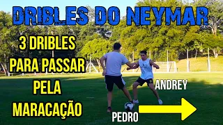 APRENDA DRIBLES do NEYMAR para DESTRUIR a MARCAÇÃO! (CAMPO e FUTSAL)