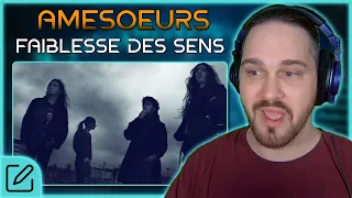 GREAT USE OF THAT GUITAR! // Amesoeurs - Faiblesse Des Sens // Composer Reaction & Analysis