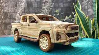 How to make Hilux out of wood