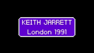 Keith Jarrett | Royal Festival Hall, London, UK - 1991.07.11 | [audio only]