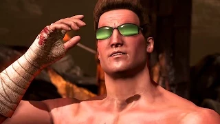 Mortal Kombat X - Johnny Cage Todos los Dialogos (Español Latino)