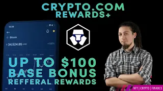 CRYPTO.COM | with rewards+ huge benefits up to $100 base bonus, referral rewards! Download now!