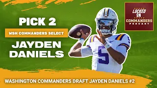 Washington Commanders Pick Jayden Daniels | 2024 NFL Draft Coverage