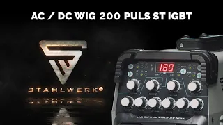 STAHLWERK Videoanleitung - AC DC WIG 200 Puls ST IGBT - Zusammenbau/Probeschweißen/Erklärung