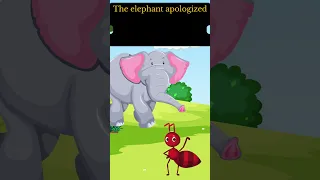 The Elephant And The Ant (Moral Short Stories) Bedtime story/ Kids story #shortstory #storytelling