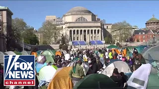 Columbia negotiating with anti-Israel protesters as they refuse to vacate