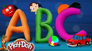 Play Doh ABC Kids Video | Learn Phonics and Alphabet Song