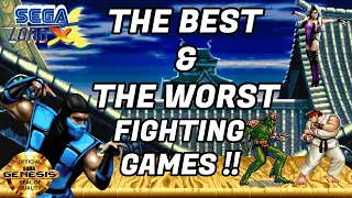 The Best & The Worst Sega Genesis Fighting Games