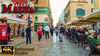 Exploring Valletta, Malta in 4K: Europe's Sunniest Capital
