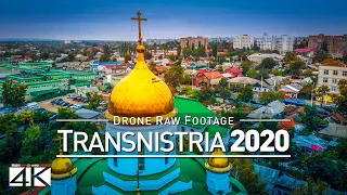 【4K】Drone RAW Footage | This is TRANSNISTRIA 2020 | Tiraspol | Moldova | UltraHD Stock Video