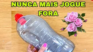 IDEIA CRIATIVA COM EMBALAGEM E TECIDO FAÇA VOCÊ MESMO #viral #compartilhe #diy