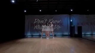 BLACKPINK-DON'T KNOW WHAT TO DO/DANCE PRACTICE