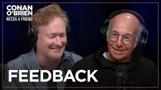 Conan Admired Larry David’s Quick Exit | Conan O'Brien Needs A Friend