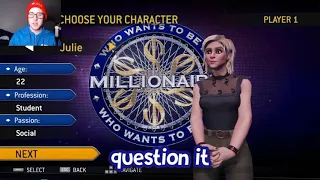 Who Wants to Be a Millionaire? (Stream Highlights)